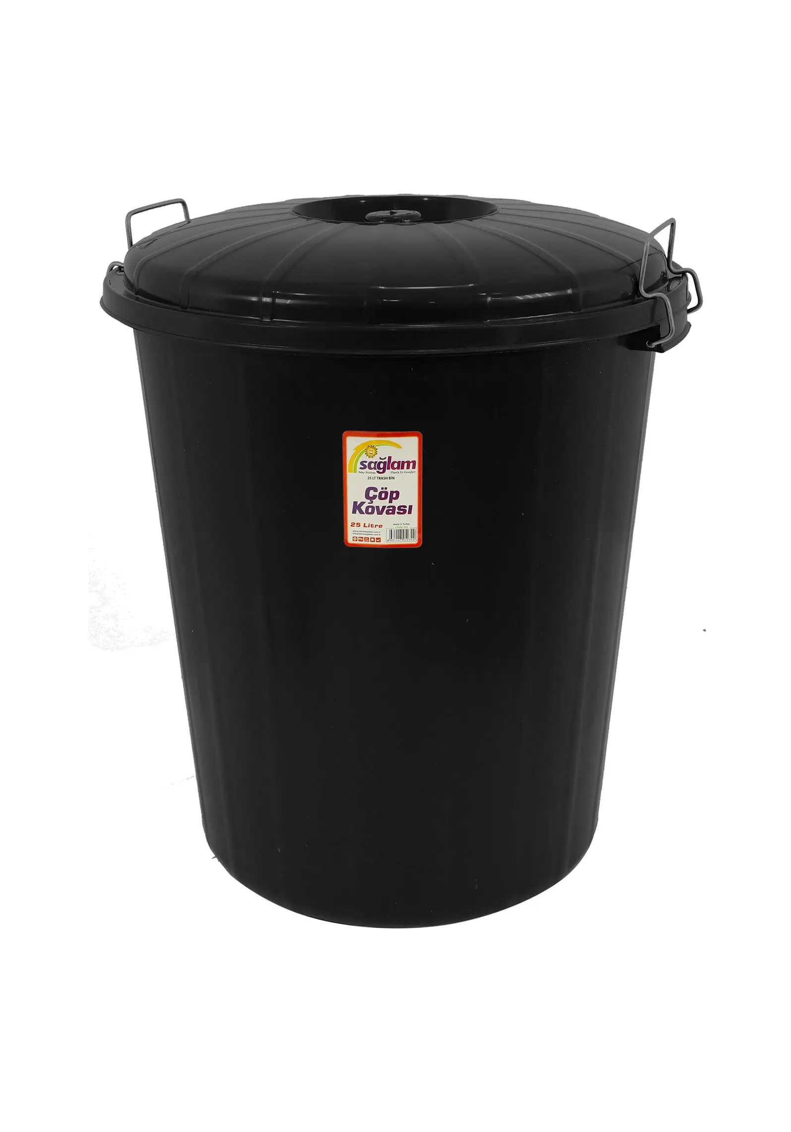 Sağlam Plastik Junior Çöp Kovası Kilitsiz 25 Lt Sağlam Plastik Junior Çöp Kovası Kilitsiz 25 Lt
